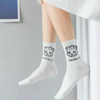 

Socks Skateboard-Socks Stripes American Tide Brand Diagonal Harajuku Couple Street-Hip-Hop