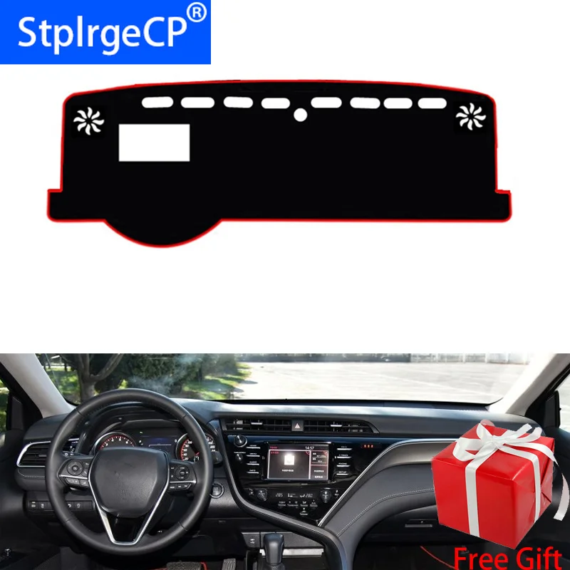 

For Toyota camry 2018 2019 Right and Left Hand Drive Car Dashboard Covers Mat Shade Cushion Pad Carpets Accessories