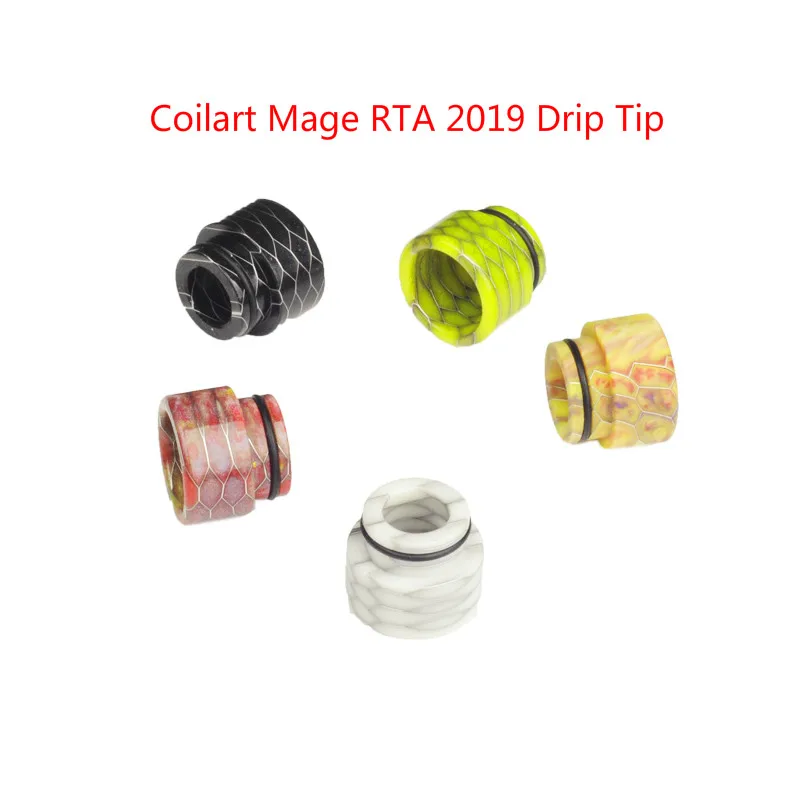 Капельный наконечник Cobra 810 из смолы для Coilart Mage RTA 2019/Skrr Tank/Horizon Falcon King/Innokin