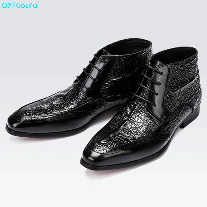 high end dress boots