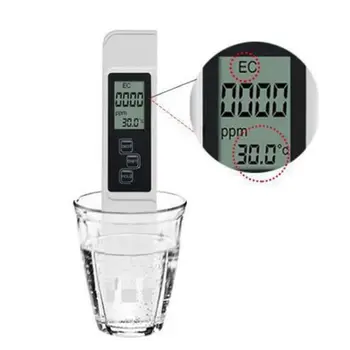 

3-in-1 Water Quality Tester - TDS Meter, EC Meter and Thermometer C63B
