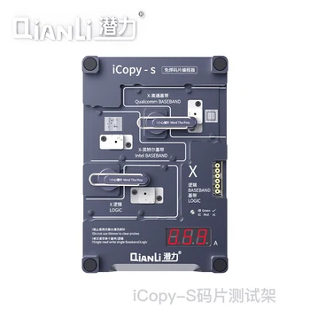 

Qianli icopy-s double-sided chip test stand for iphone 6g 6s 6sp 7g 8g 8p x xs XSMax baseband logic read-write free solder Tool