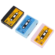 Форма кассеты милые радио мини дети Перезаряжаемый USB порт Ретро MP3 плеер TF карта портативный S порт радио малыш подарки для детей
