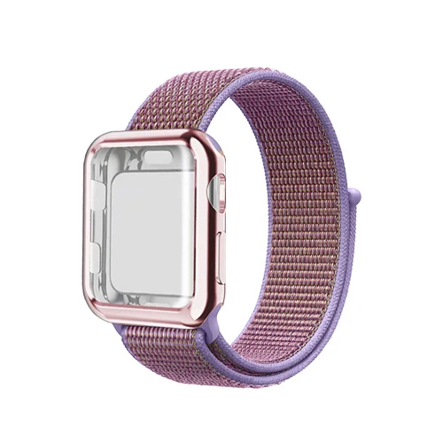 29 Спортивный бесшовный и чехол для apple watch 5/4/3/2/1 apple watch, ремешок 42 мм, 38 мм, 40 мм 44 наручных часов iWatch, не оставляющее отпечатков пальцев и браслет - Цвет ремешка: 29