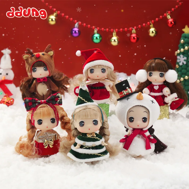

ddung ddung Ddung Christmas Doll Replaceable Public GIRL'S Christmas Section Gift Decoration Boutique Toy