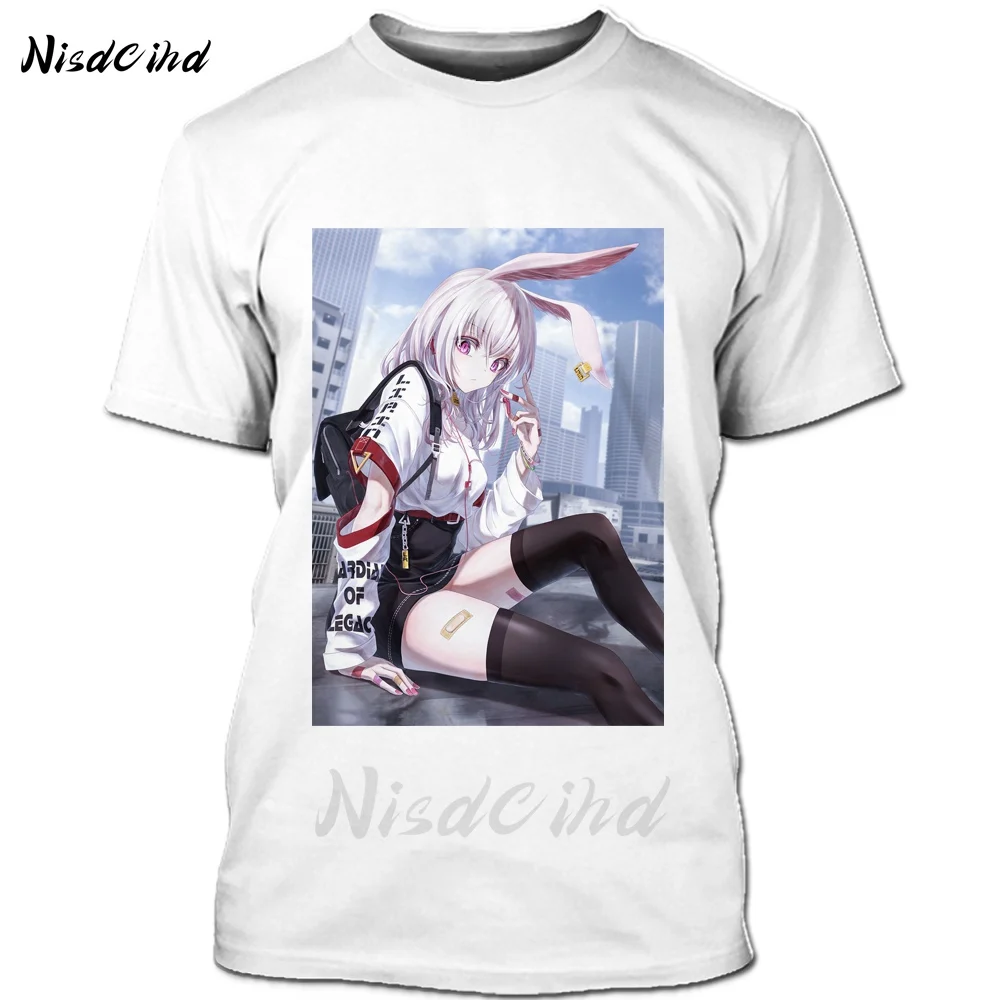 Hentai Shirt Men 3d Print Japan Sexy Girl Anime T Shirt Short Sleeve T-shirt Waifu Bikini Cosplay Hip-Hop Streetwear Funny Shirt (16)