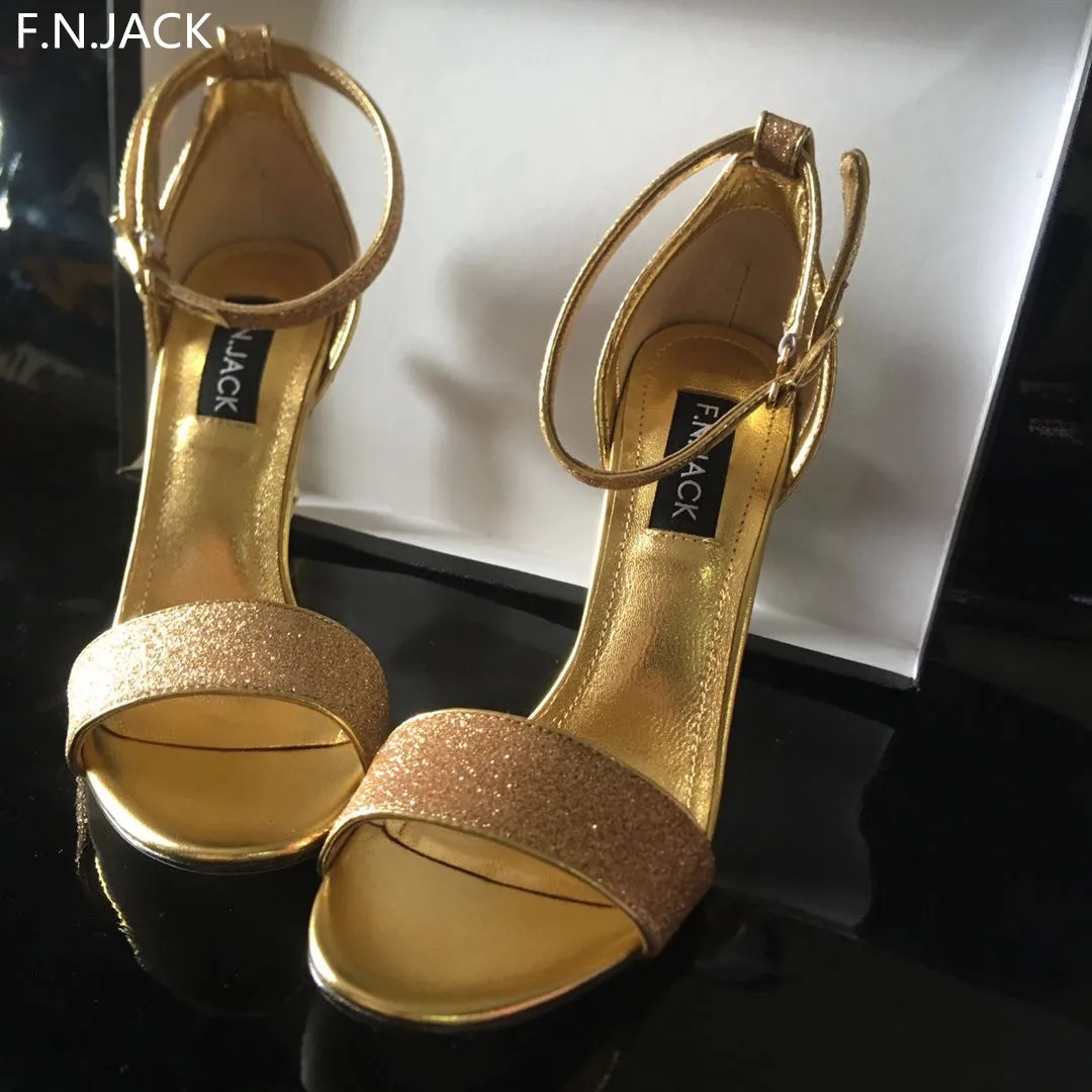 F. N. JACK/роскошная женская обувь летние женские босоножки с пряжкой модная на