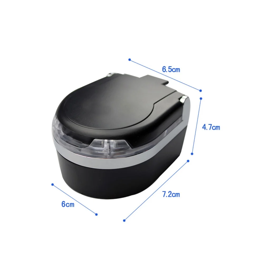 Detachable Car Vehicle Cigaret Ashtray Smoke Ash Holder Cup with LED Light Car Accessories Interior