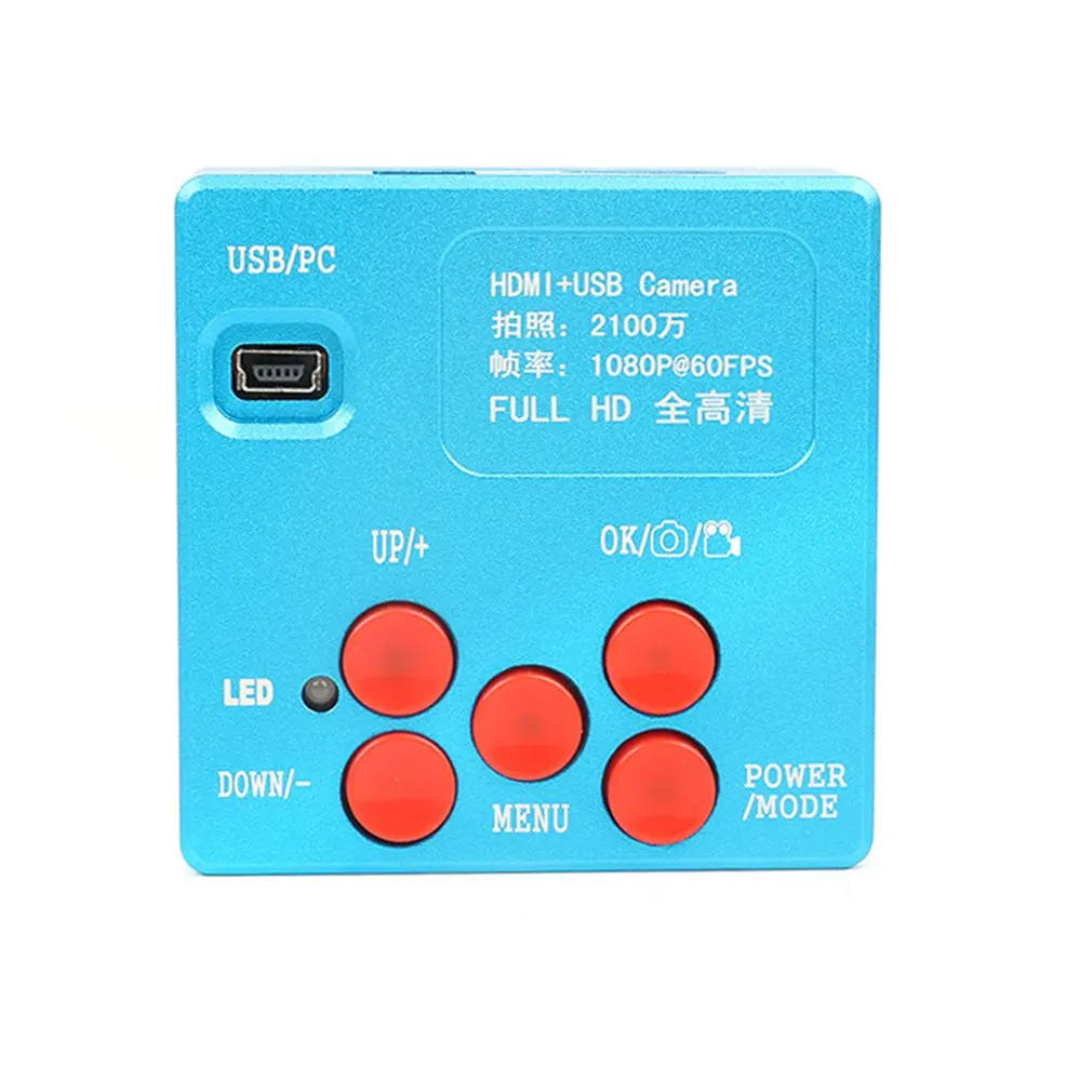 

21 Million Pixels 60 Frames HDMI High Speed Industrial Camera Microscope with 4GTF Card 1080P