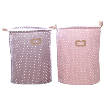 

Waterproof Laundry Hamper Bag Colorful Clothes Storage Baskets Clothes Barrel Kids Toy Storage Laundry Basket