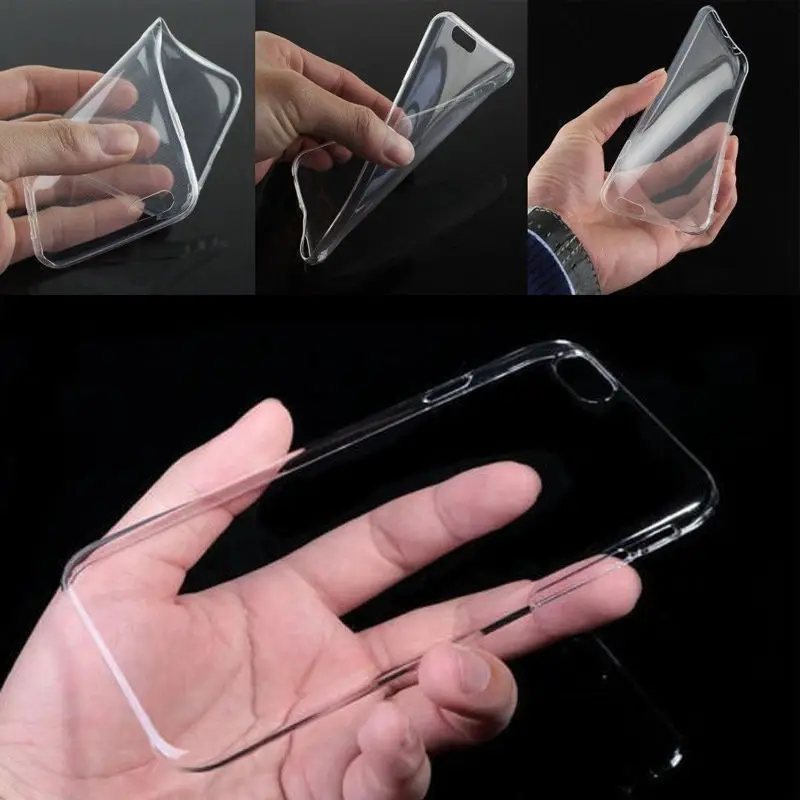 Ультратонкий Мягкий силиконовый чехол из ТПУ для телефона Apple iPhone X XS XR Max 7 8 6 6s