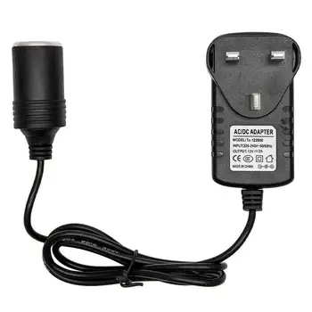 

12 V Car Converters Cigarette Lighter Power socket British standard 3-pin plug Emergency Inverters 24W Cigarette Lighter Adapter