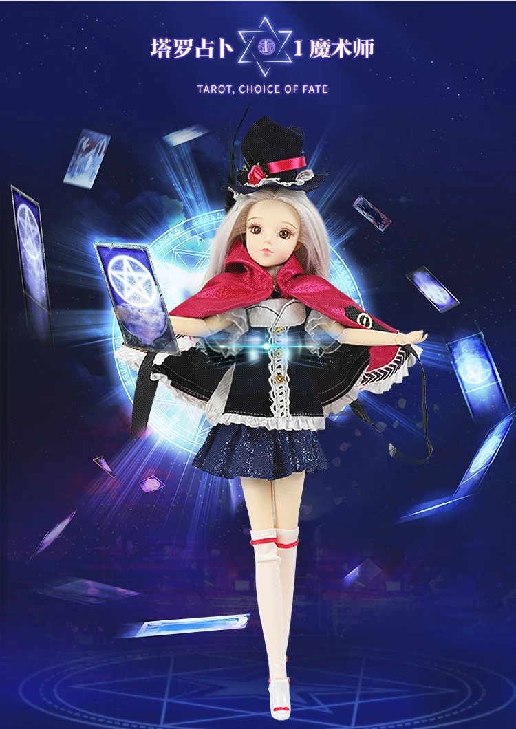 MM Girl Outfits for Tarot Series  clothes for 30cm Joint body 1/6 BJD 15