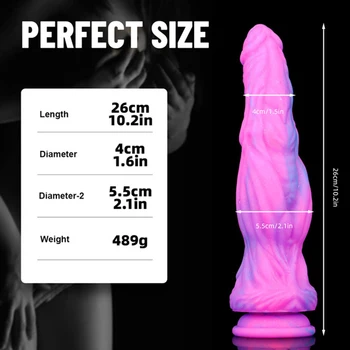 Hot Selling Anal Dildo Sex Toys For Men Women Butt Plug Maturbators Realistic Dildo Prostate Massage No Vibrators Big Anal Toys 6