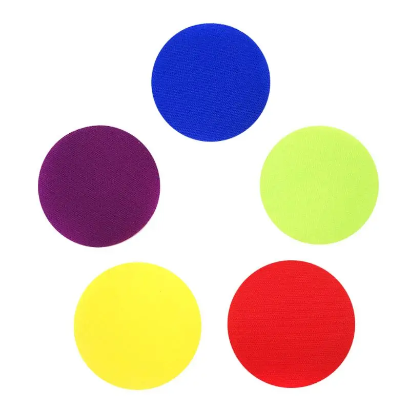 

30Pcs Round Mat Carpet Marker Spot Stitch Markers for Teacher Sit Classroom Teaching Tools Early Educational Toy Gift 090B