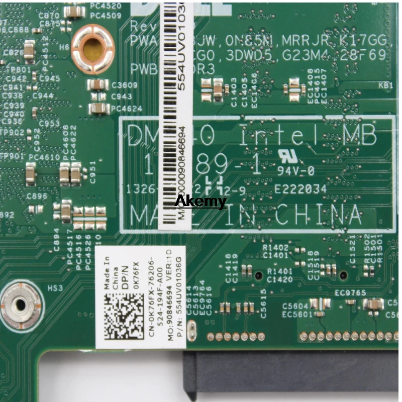 112 14z 5423 1 Motherboard Para Dell 5423 Motherboard Dell Inspiron Motherboard I7 Cpu Teste Original Notebook November