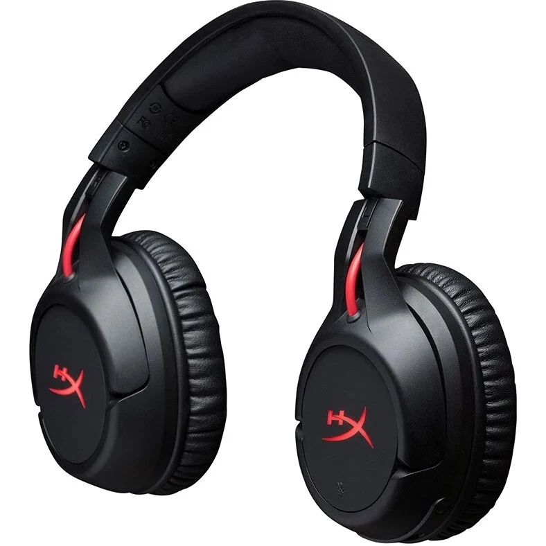 Гарнитура HyperX Cloud Flight беспроводная, стерео, 20-20000 Гц, 32 Ом, 106 дБ, цвет: черный/красный