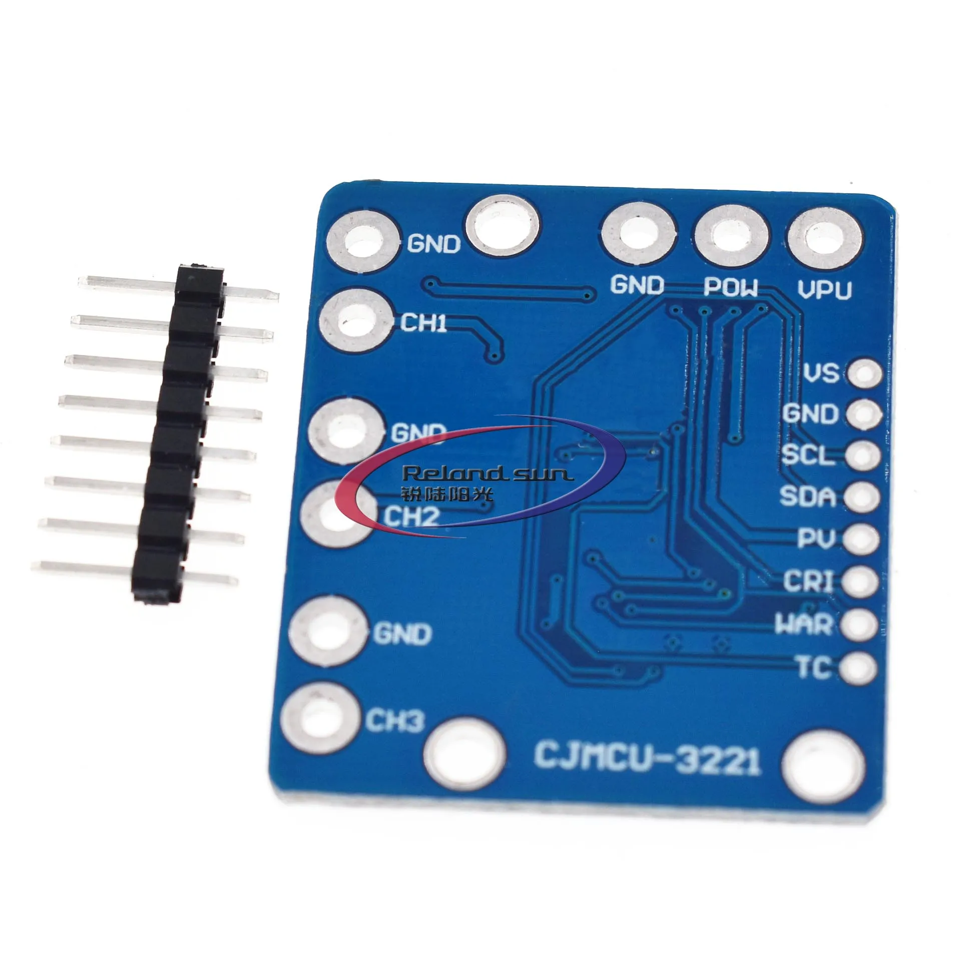 I2C SMBUS INA3221 трехканальный шунт тока питания монитор напряжения сенсорного модуля