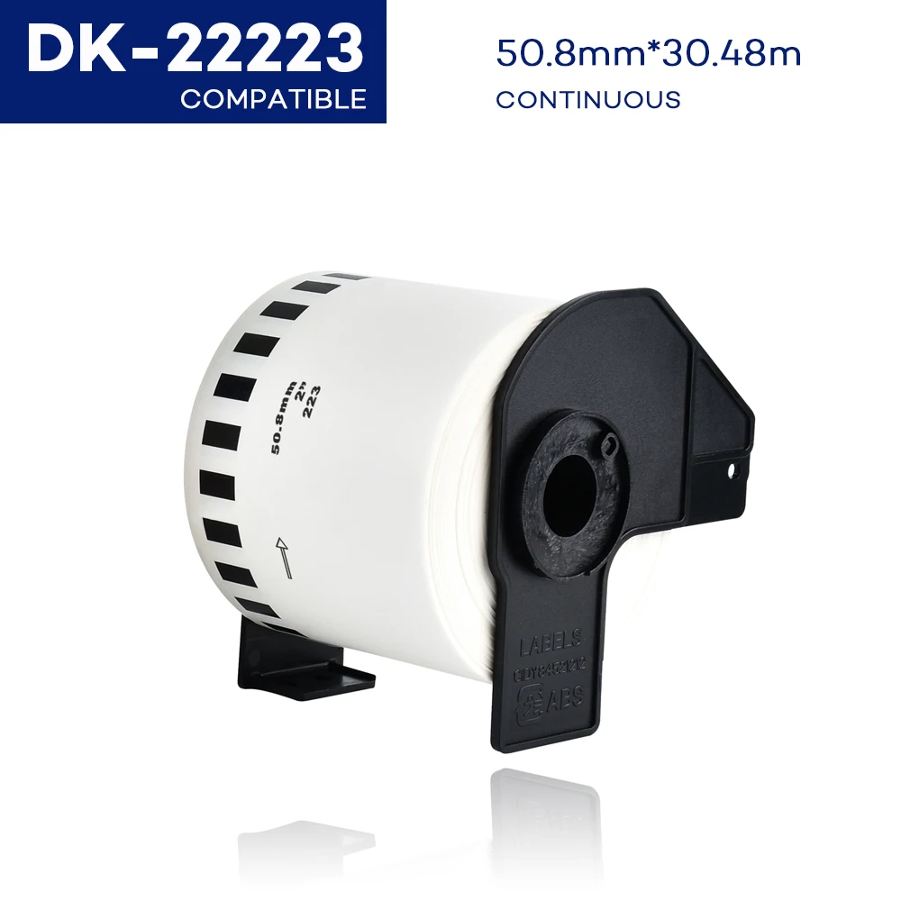 CIDY для Brother 30 48 непрерывные термоэтикетки DK22223 22223 50 мм * М совместимые этикетки