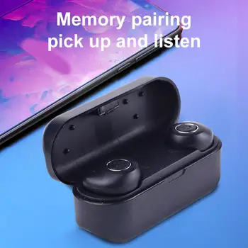 

M5 Portable TWS Bluetooth V5.0 Sports Earphone HiFi Sound Quality Wireless Earpiece With Dual Microphone Charge Box