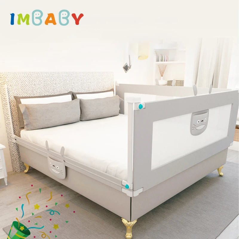 Imbaby Barriere De Cloture Pour Lit De Bebe Barriere Reglable Verticale Rehausseur De Lit Barriere De Securite Pour Jeux D Enfants Barriere De Securite Aliexpress