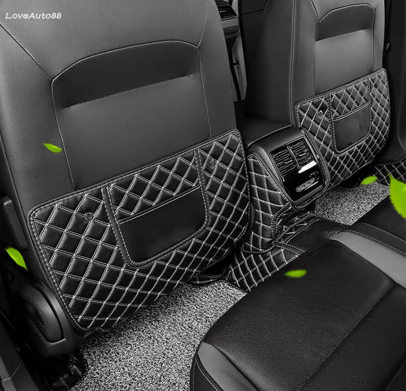Автомобильный коврик для заднего сиденья, защита заднего сиденья, защита заднего подлокотника, автомобильные аксессуары для Volkswagen VW Jetta MK7