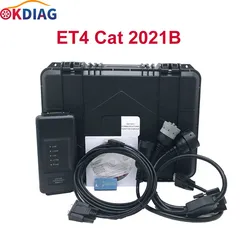 Outil de Diagnostic de camion, Scanner de test, adaptateur de Communication multifonction, Version USB CAT ET4, 2021B 