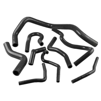 

9 Pcs Silicone Radiator Coolant Hose Silicone Hose Kit for Honda for Civic D15 D16 for Sohc Eg/Ek 92-00 Auto Silicone Tube