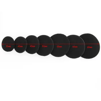 

35/40/45/50/55/60/65MM Headphone Replacement Foam Pad Ear Pad Sponge High Quality Stretch Cotton Headphone Case Ear Pads