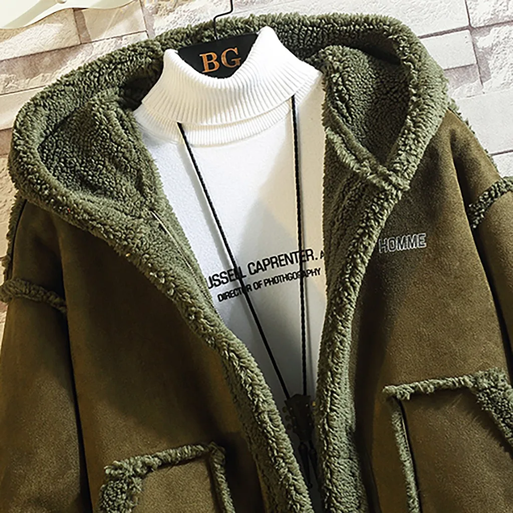 Abrigos mujer invierno chaqueta hombre зимнее пальто мужское осеннее однотонное флисовое повседневное модное пальто erkek mon