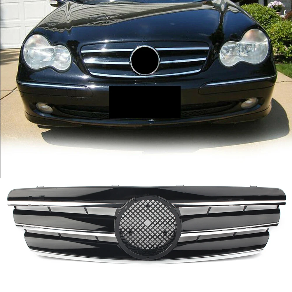 Решетка решетки автомобиля решетка для Mercedes-Benz W203 C-Class C280 C320 C240 C200 C63 2000 2001 2002 2003 2004