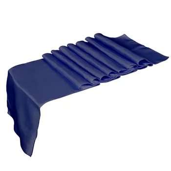 

Jacquard Style Satin Table Runner For Hotel Table Decoration 30x275cm Wedding Party Reception Table Runners Tablecloth