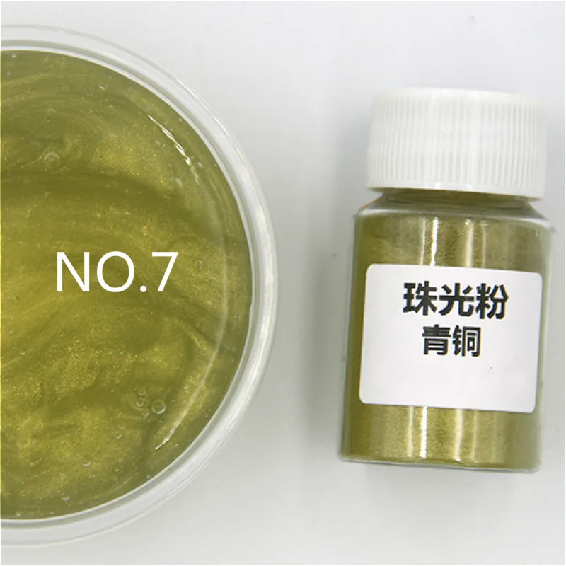 Diy Handmade Pearlescent Mica Powder Epoxy Resin Dye Pearl Pigment Resin Glue Pigments Material Crystal Mold