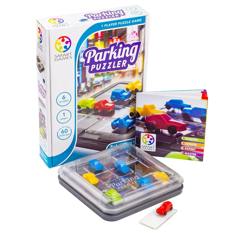 

Educational Toy Smart Games Parking Logical Thinking Belgium Board Game Guides Unisex Effective 6-Year-Old +