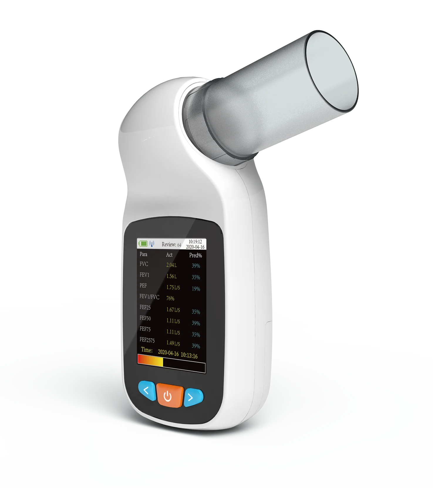 CONTEC Digital Spirometer SP70B Lung Breathing Diagnostic Vitalograph Spirometry + Software