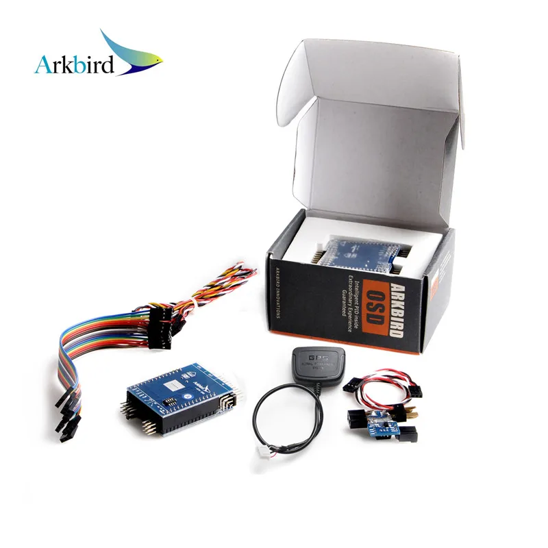 Arkbird FPV Standard OSD Autopilot V1.3028 Flight Controller System with M8N GPS Current Sensor for Fixed Wing Aircafts