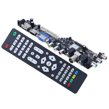 

LCD Driver Board Digital Signal 3663 DVB-C DVB-T2 DVD-T for Universal TV Controller Module
