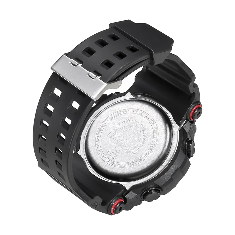 Смарт часы Bluetooth спортивный браслет барометр альтиметр термометр SmartWatch наручные часы Relogio для мужчин женщин iOS Android
