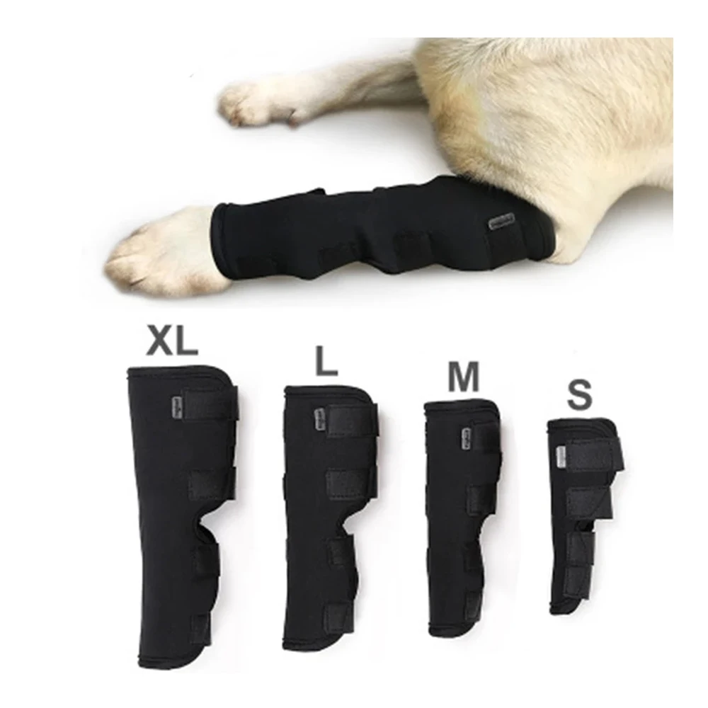 Dog leggings set pet leg injury anti-twist inflammation fixed recovery straps wrapped leg bracke Protects Wounds and Injury