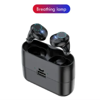 

GlobalCrown 3000mAh IPX7 Waterproof Touch Control 9D TWS Bluetooth 5.0 Stereo Earbuds with Microphone for iphone xiaomi