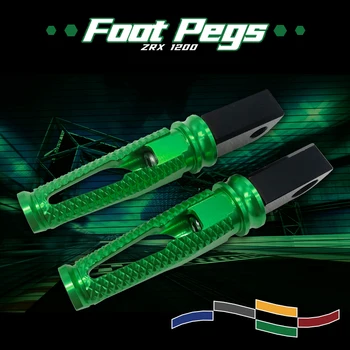 

Passenger Rests Footpegs Pedals Motorcycle ZRX 1200 Rear Footrests Foot pegs Pedal For ZRX1200 Rests Pedals