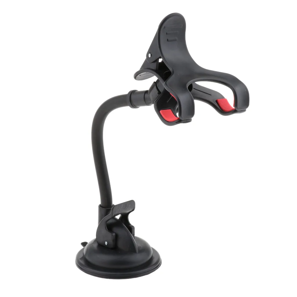 Windshield Phone GPS Mount, Adjustable Suction Cup Window Phone Mount Holder for iPhone X 8 8 Plus 7 7+ 6s 6 SE