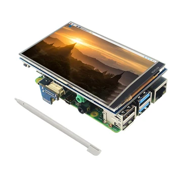 

For Raspberry Pi LCD touchscreen 4 inch 800x480 IPS HDMI display better than 3.5 inch touch screen with Touch Pen