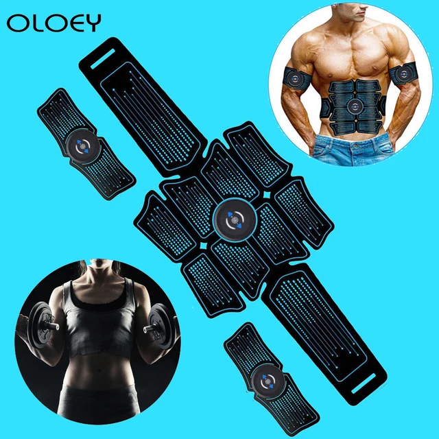 US $28.11 EMS Gym Muscle Electro Stimulator Electrostimulator Abdominal Electric Massager Training Apparatus 