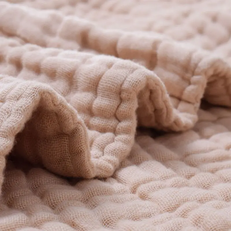 Baby Blanket 6 Layer Muslin Cotton Infant Newborn Swaddle Wrap Kids Sleeping Warm Quilt Bed Cover cotton blanket baby blanket