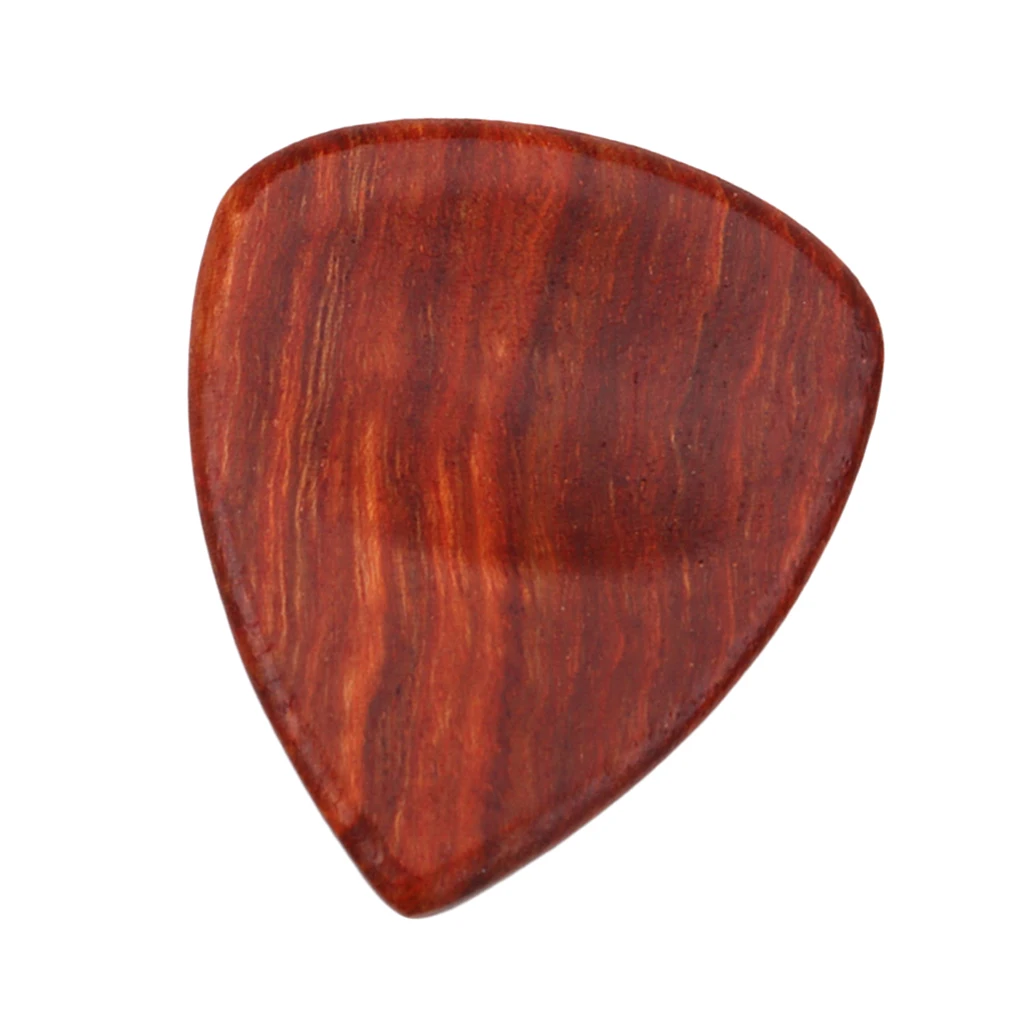 Red Sandal Wood Guitar Pick Plectrum Part for Musical Instruments Accessory