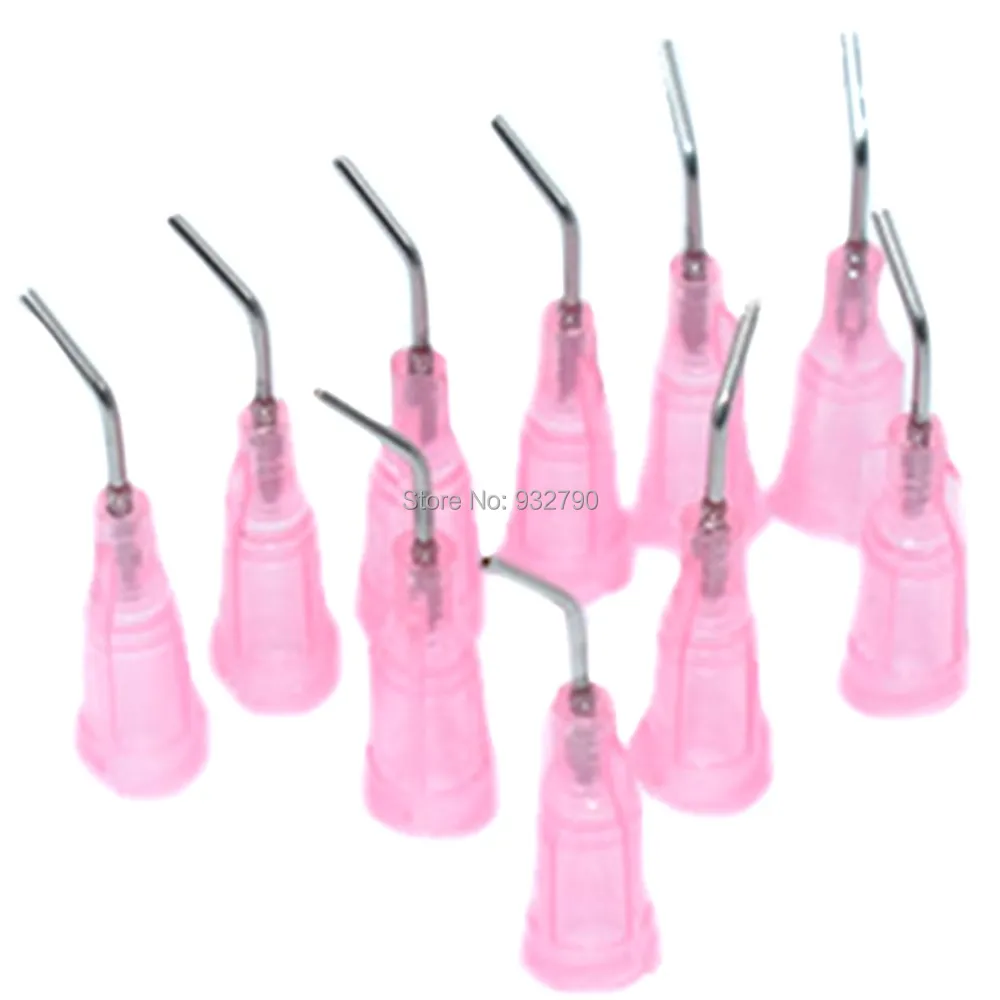 

100pcs 20G Dispensing Adhesive Syringe Needle Tips 45 Degree 20 Gauge Glue Adhesives Stainless Dispensing Syringe Tip Needle