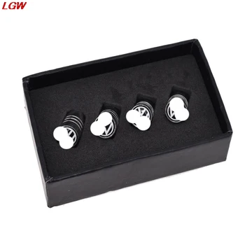 

4pcs for Volkswagen car tire valve cover metal tire air valve cap valve cap for Volkswagen general car Accessories
