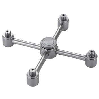 

Outdoor Camping Gas Tank Adapter Multi-Outputs Aluminium Alloy Air Tank Connector 5 Conversion Head Furnace Converterym