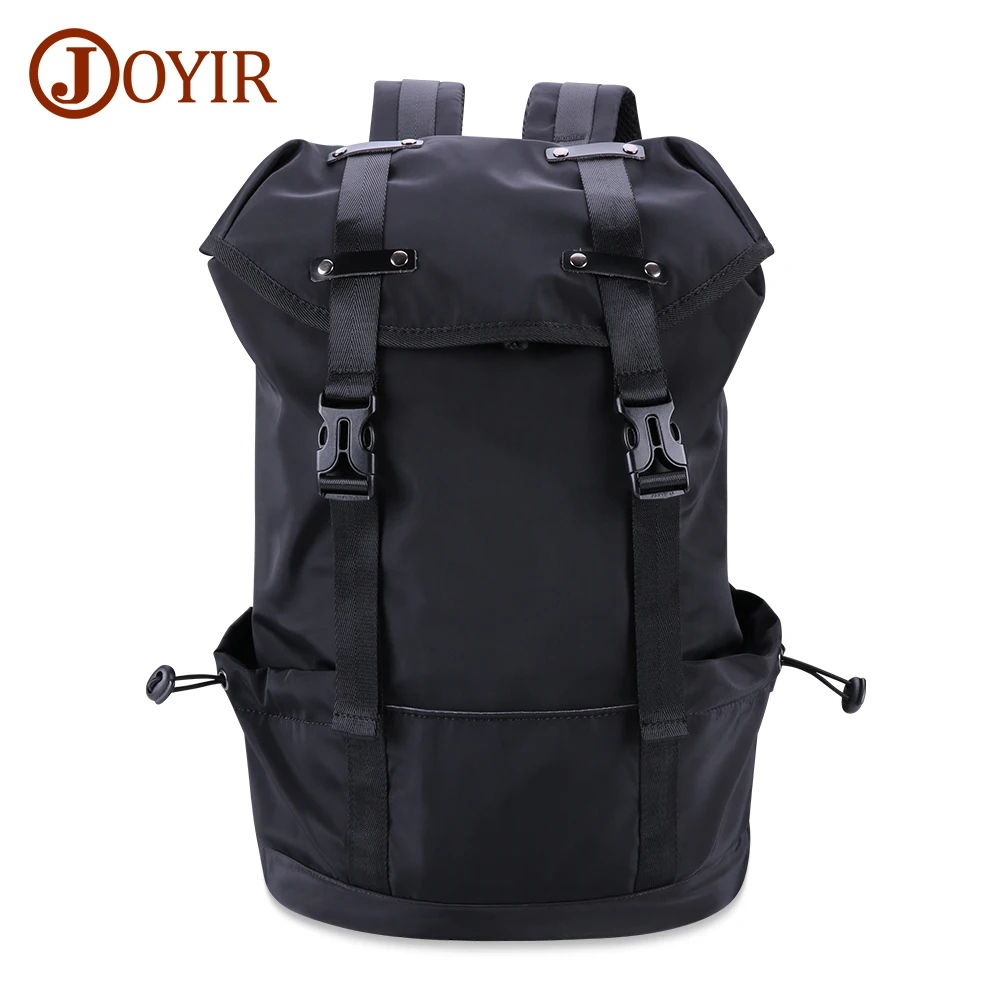 JOYIR водонепроницаемый мужской рюкзак для путешествий на каждый день 15,", сумки для ноутбука, легкие вместительные мужские рюкзаки Mochila с защитой от краж, мужские рюкзаки - Цвет: black backpack